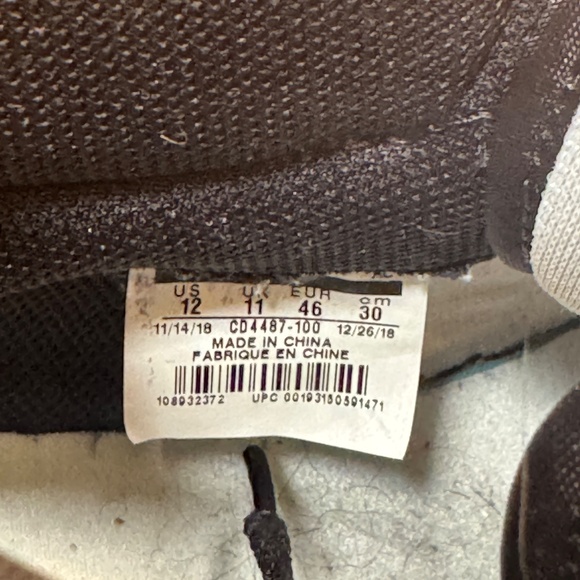 Travis Scott x Jordan 1 Retro High OG \'Mocha\' Nike Size 12